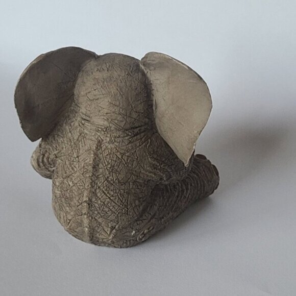 Vintage Tuskers Hand Painted Collectible Elephant Figurine Sculpture - Picture 3 of 5